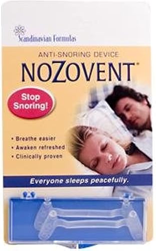 Nozovent Anti-ronquido 2 cajas (paquete múltiple)