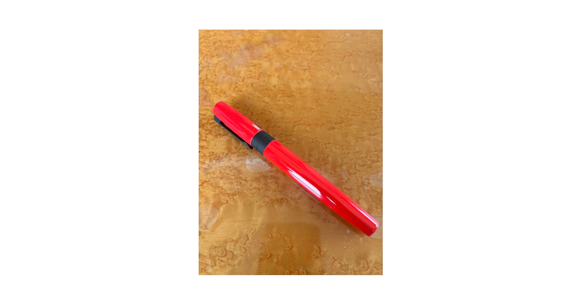 【希少】伊東屋 ITOYA ペンジャケット レッド（未使用に近い） 伊東屋 itoya 110 ペン ジャケット for プラスチック 万年筆