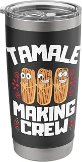 Funny Tamale Mexican Masa Dough Dish Tamale For Men Women Stainless Steel Insulated Tumbler