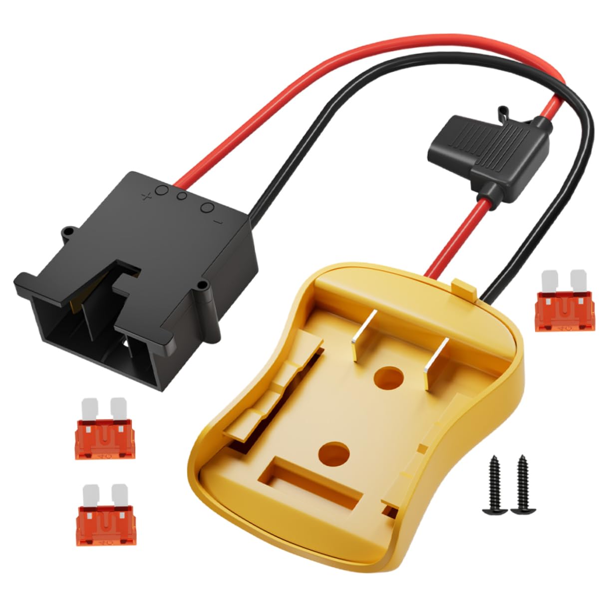 POPETPOP Adattatore Per Batteria Da 3 Pezzi Adattatore Di Alimentazione Convertitore Connettore Per Caricabatterie Convertitore Di Alimentazione Per Adattatore Multifunzionale Fai Da