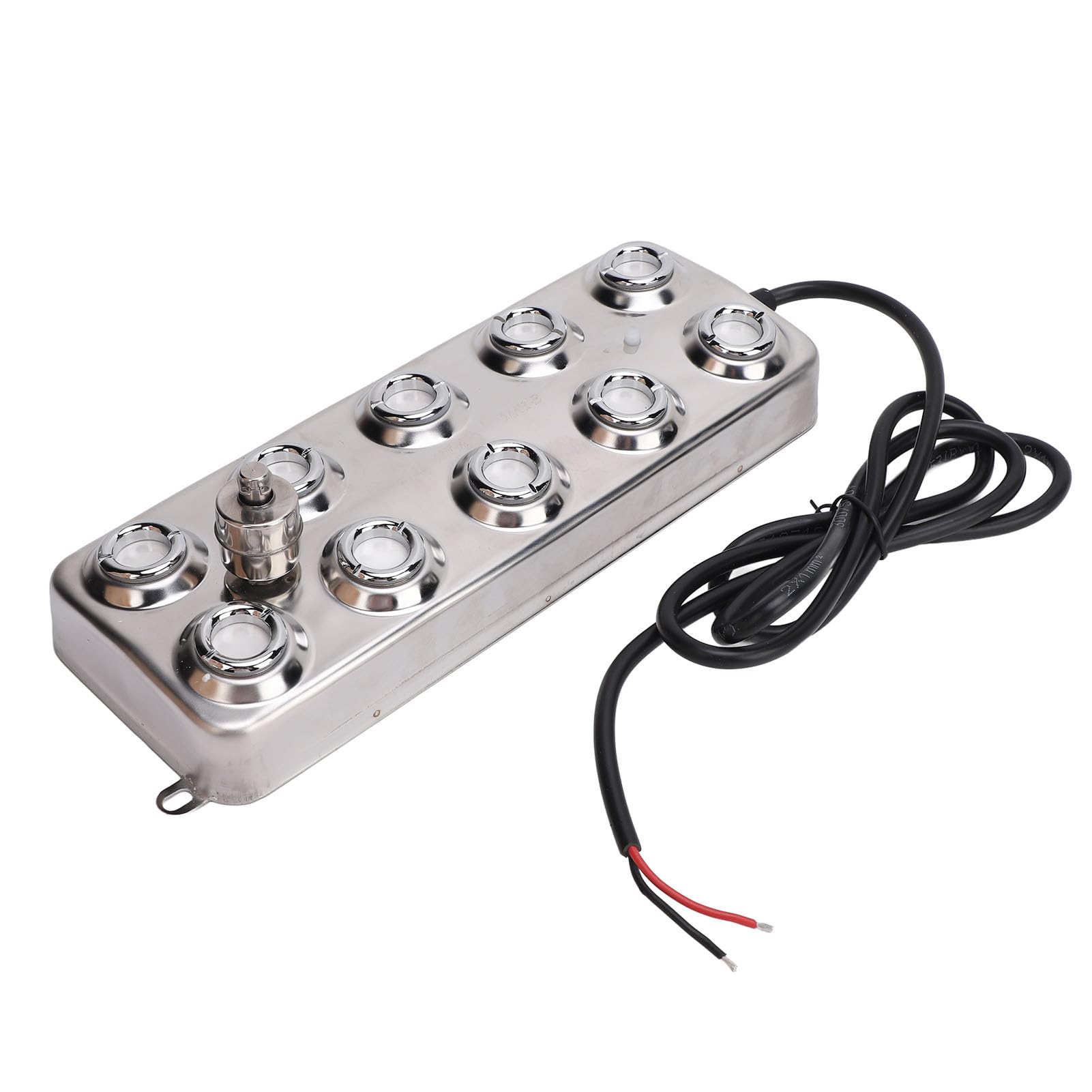 Luocute 10 Head Mist Maker Ultrasonic Fogger for Making Dense Fog, 304 Stainless Steel Detachable Atomizer Atomizing Plate, Stable Quiet Operating, for Landscaping Gardening