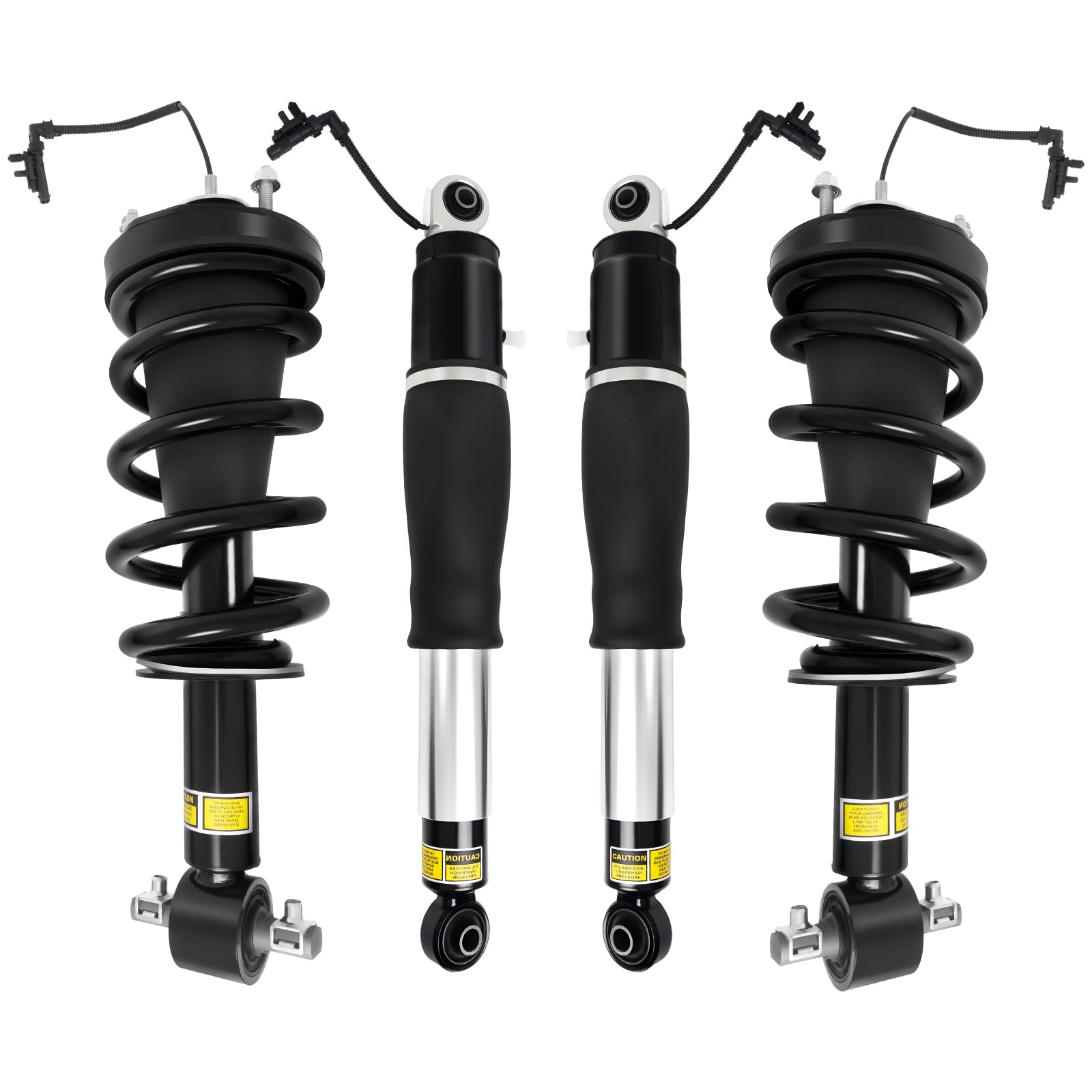 Photo 1 of 4PCS Front & Rear Shocks Struts Assembly w/Magnetic 2015-2020 Fit for Cadillac Escalade ESV, Fit for Chevy Suburban Tahoe Silverado, Fit for GMC Yukon XL Sierra 1500, Replaces 84176675 84977478
