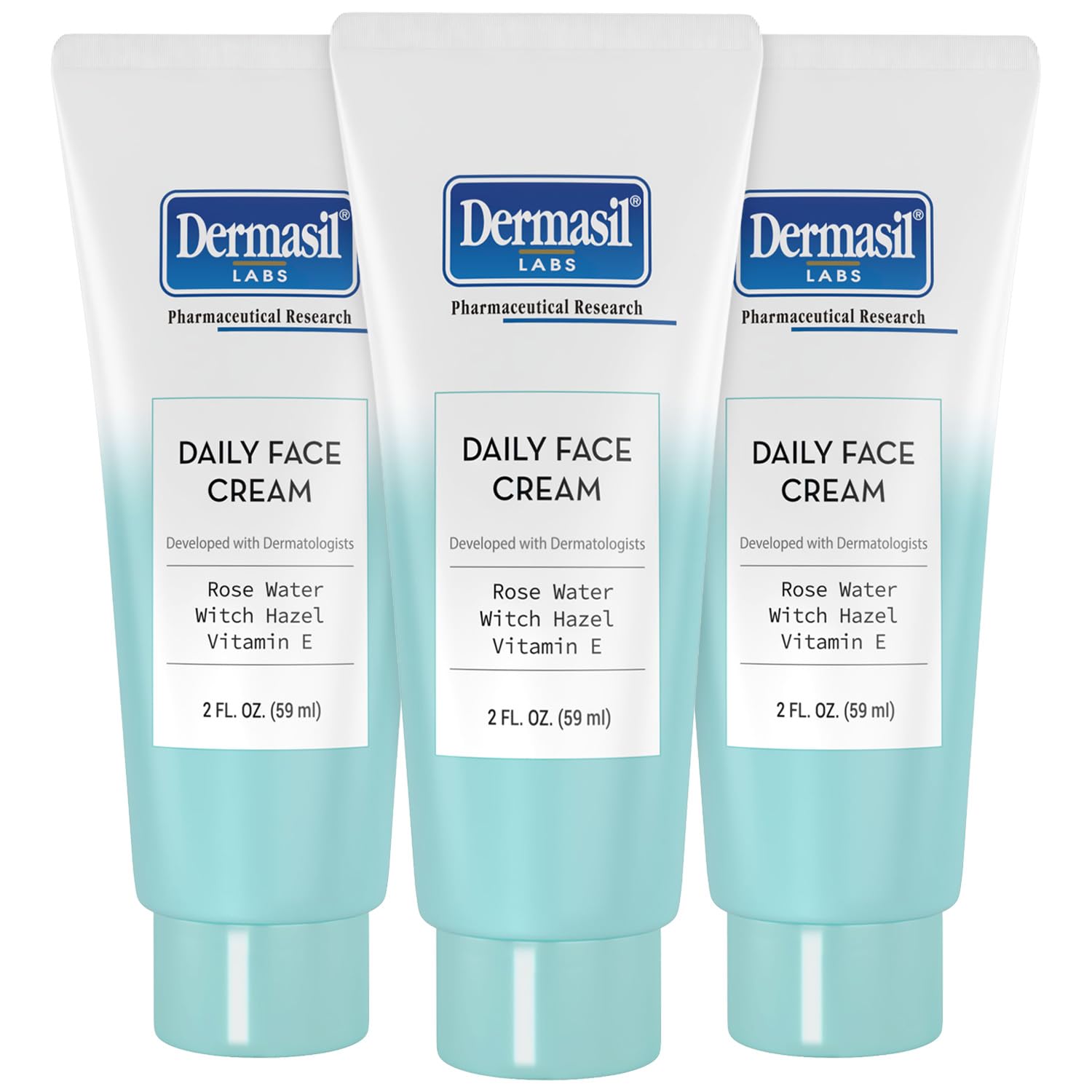 Amazon.com: Dermasil Daily Face Cream 3-Pack – Oil-Free