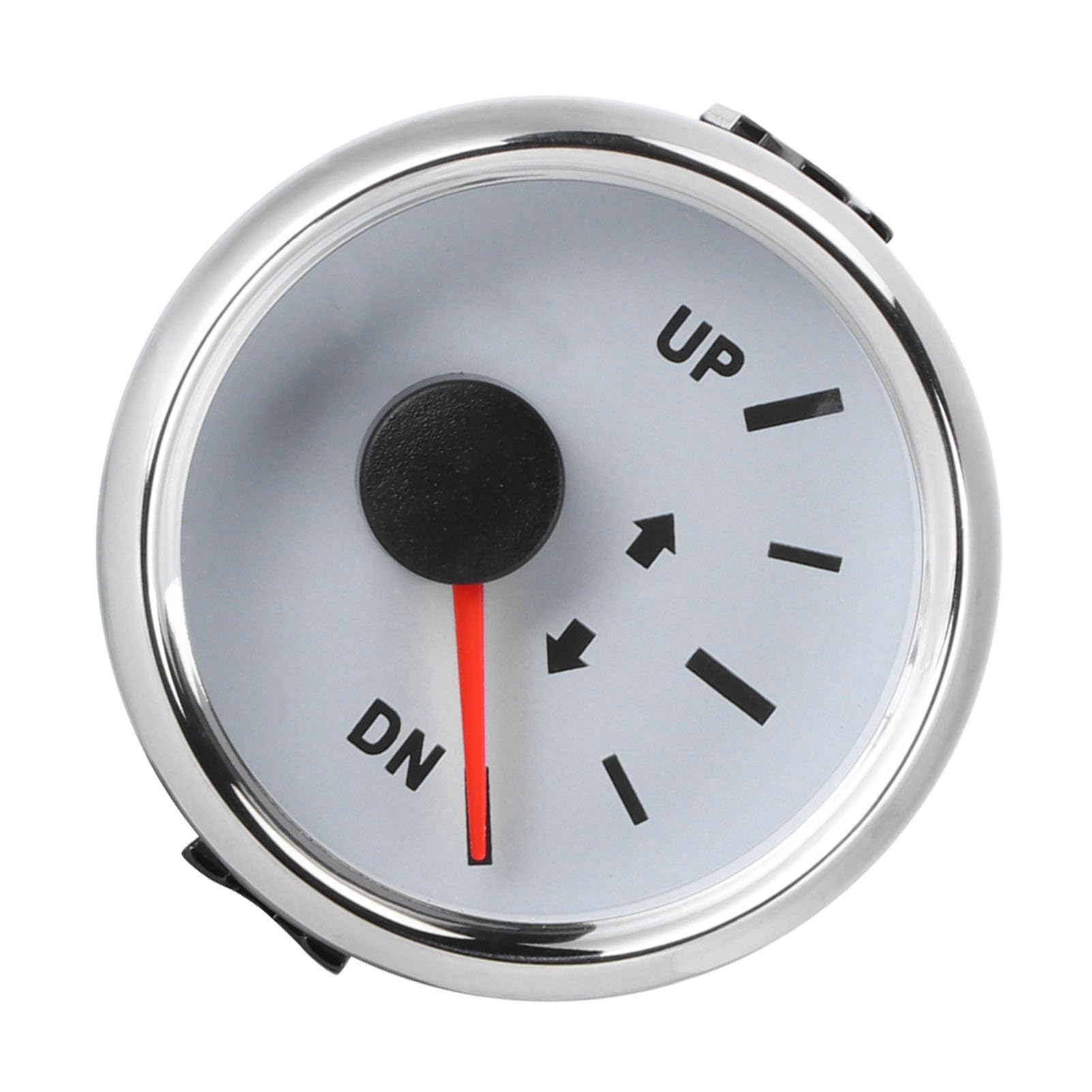 Generic Compteur de Trim de Bateau Industriel adapté à la Tension Ultra-large 52 Mm 2 Pouces Indicateur D'inclinaison Jauge de Trim de Signal Convient aux Moteurs, Navires, Machines de Construction