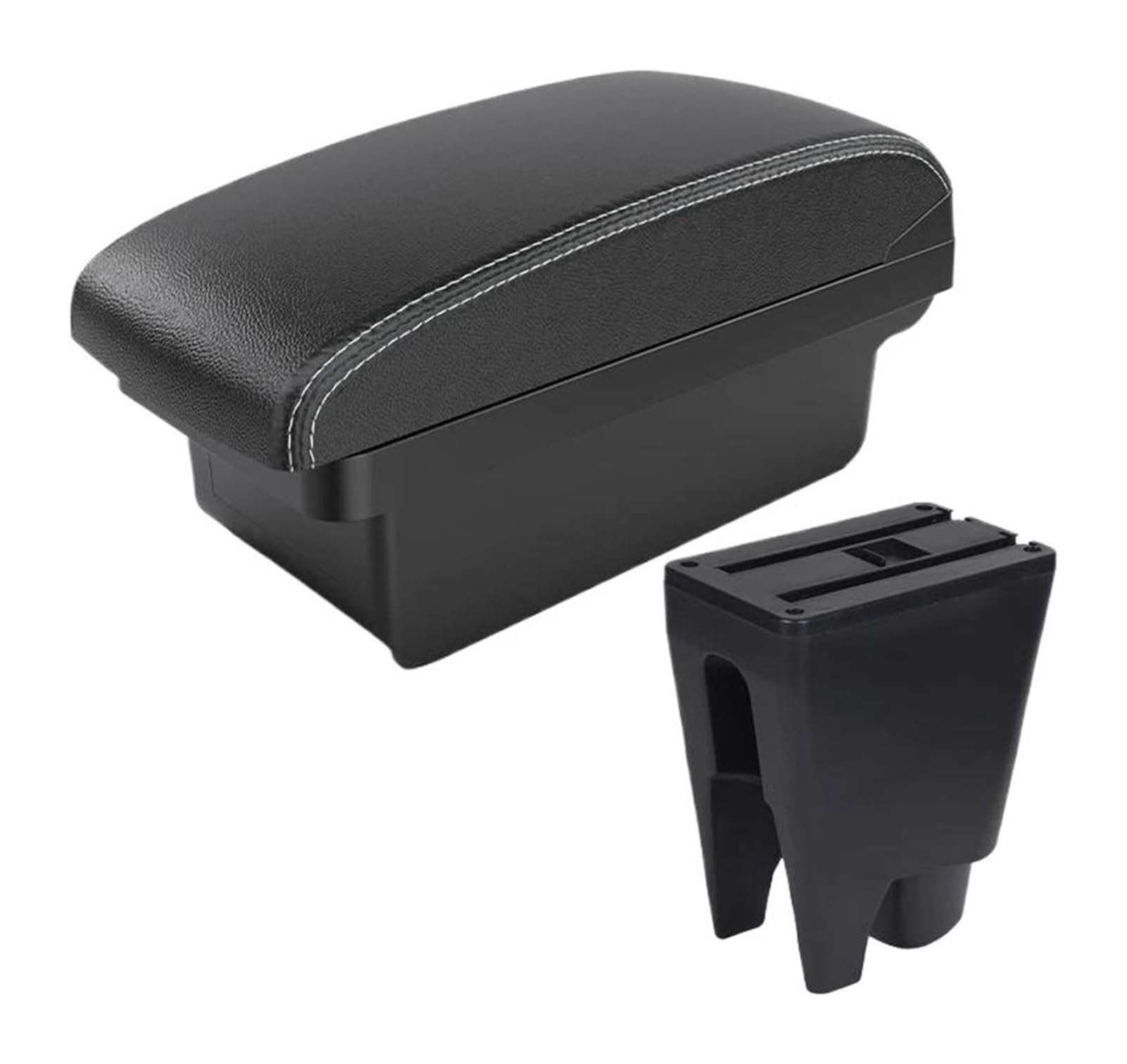 Hckclmbmzw A3 White Line No Usb For C1 Armrest Box Interior Car Center Storage Usb Car-Styling Decorat Car Armrest Center Console(A3 White Line No Usb)