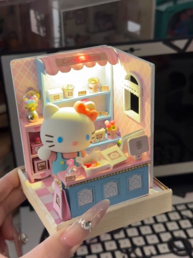 Amazon.com: Flever Dollhouse Miniature DIY House Kit Creative Room