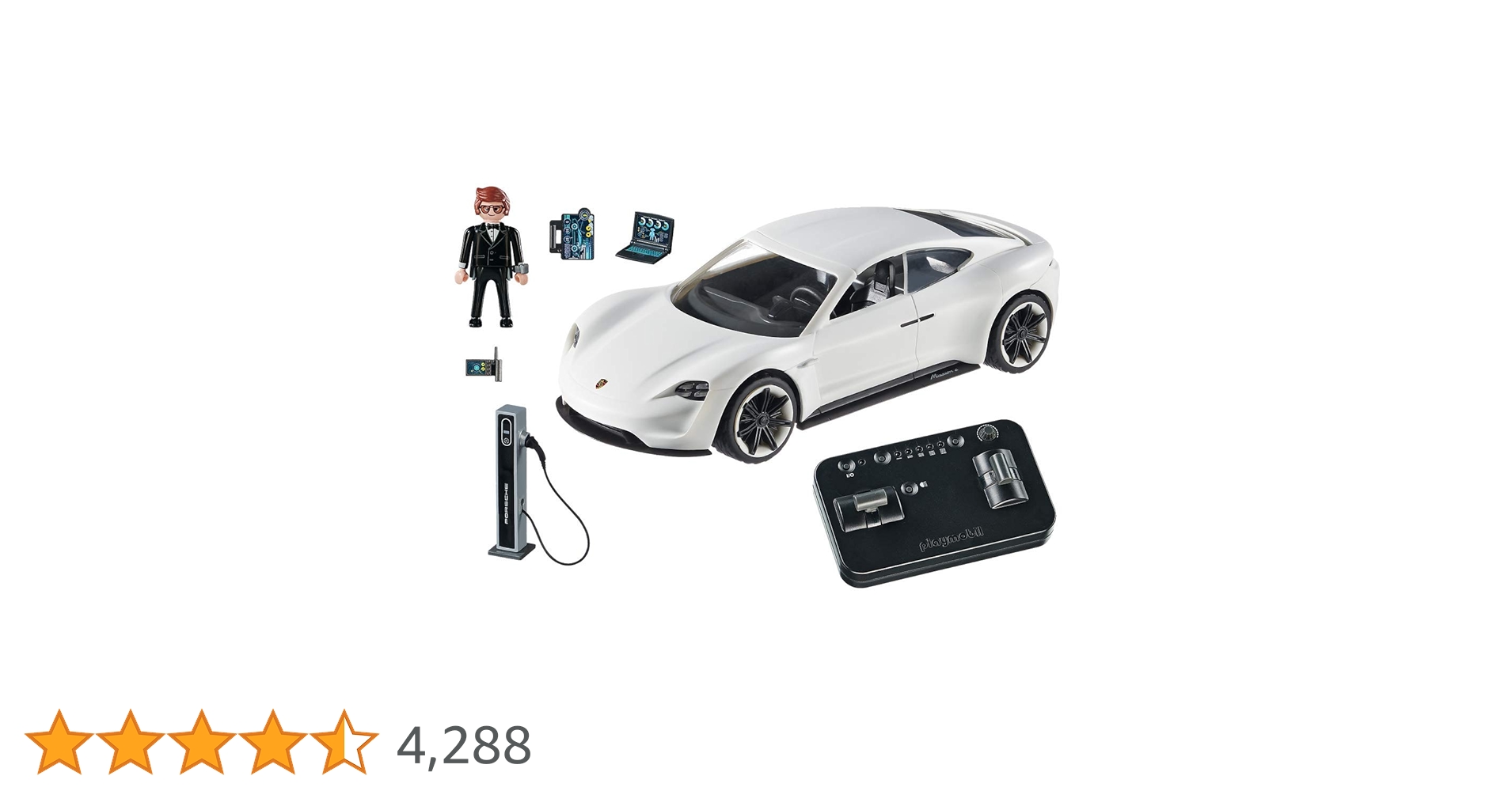 Playmobil Porsche Mission E from the Rex Dasher Movie for Kids