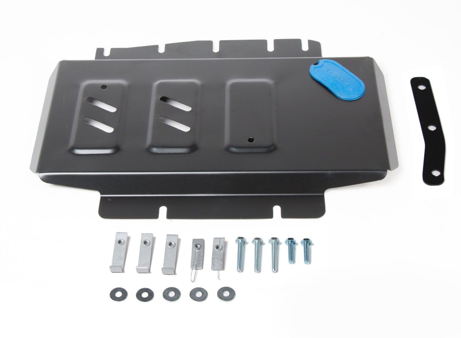 J&J AUTOMOTIVE Piastra Paramotore in Acciaio per Nissan Navara D23 / NP300 dal 2015, Protezione Sottoscocca per Motore e Cambio, Accessori di Montaggio Inclusi