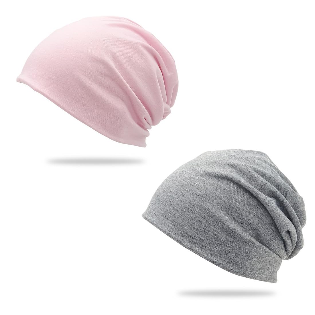 Gorro Pelo Rizado Dormir Unisex Ajustable Suave para Mujeres y Hombres