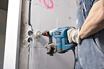 Bosch Professional GBH 4-32 DFR Crusher Drill (900 W, 4.7 kg, 4.2 J, Drilling Diameter in Concrete: 32 mm)