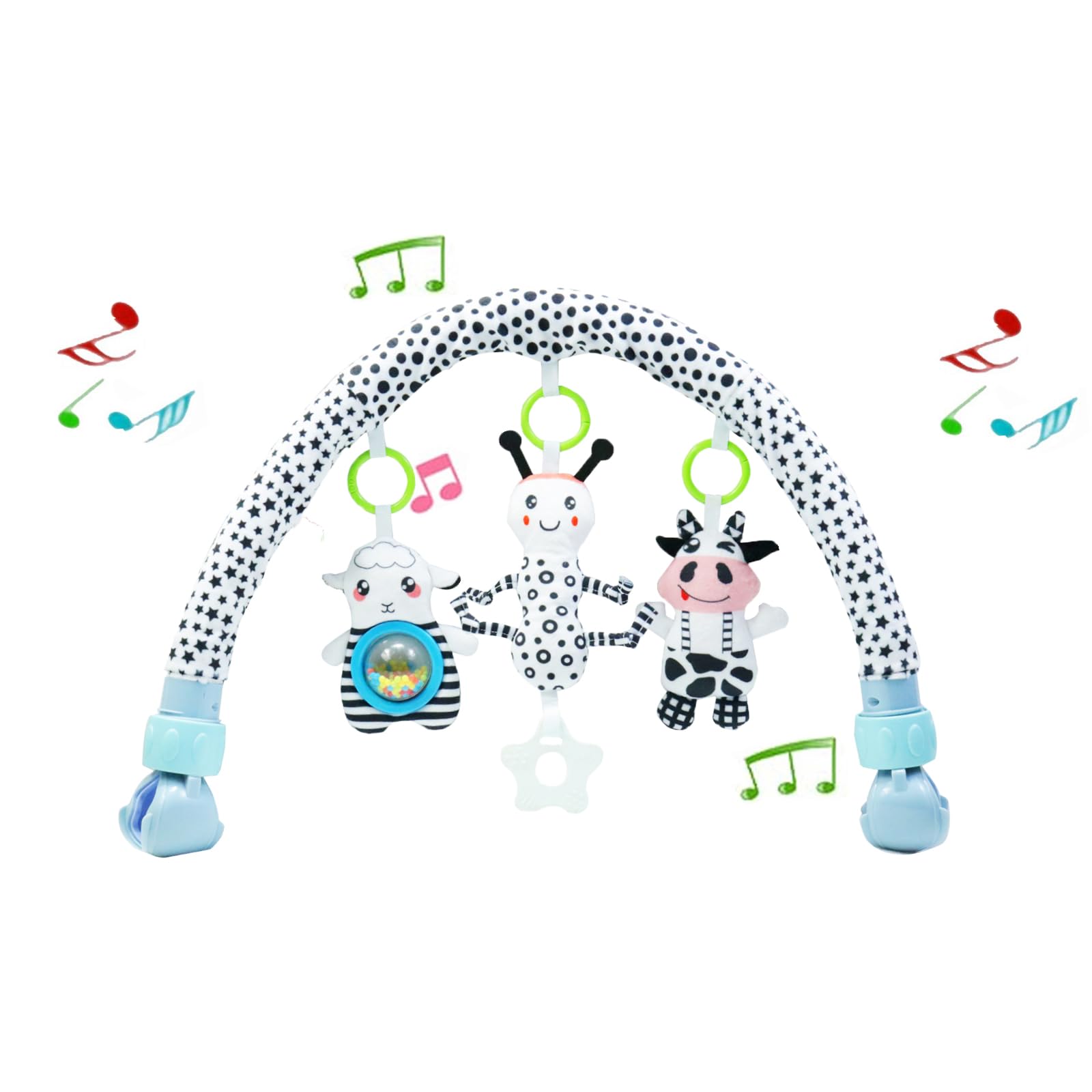 Pau1Hami1ton Baby Stroller Arch Toys, Car Seat Toys,Baby Gifts.S-19(Ant)
