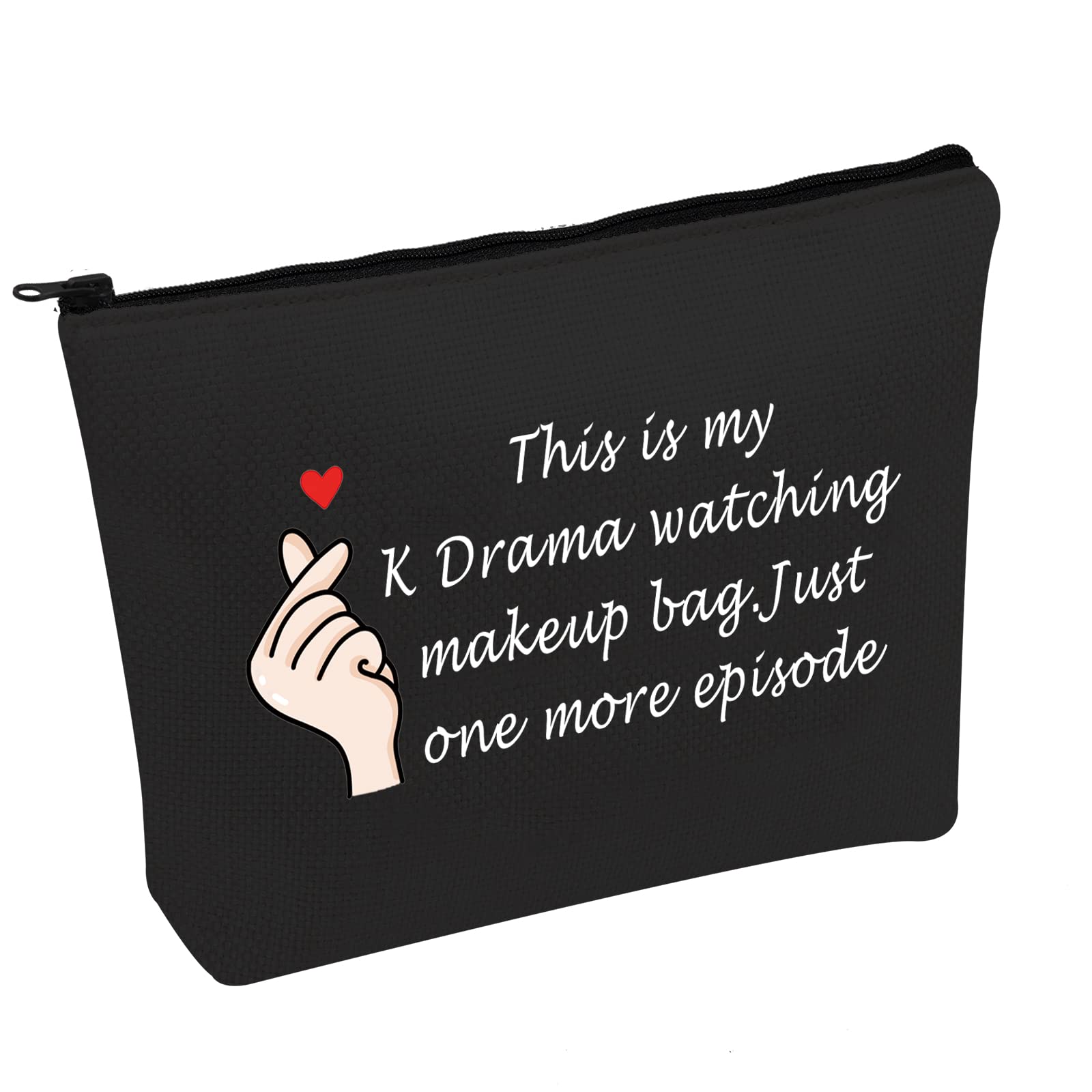 K-Drama gift This is My K Drama Watching Makeup Bag Korean Dramas Lover Gift Kdrama Kpop Army Fan cosmetic bag (BL-K-Drama Bag, gift
