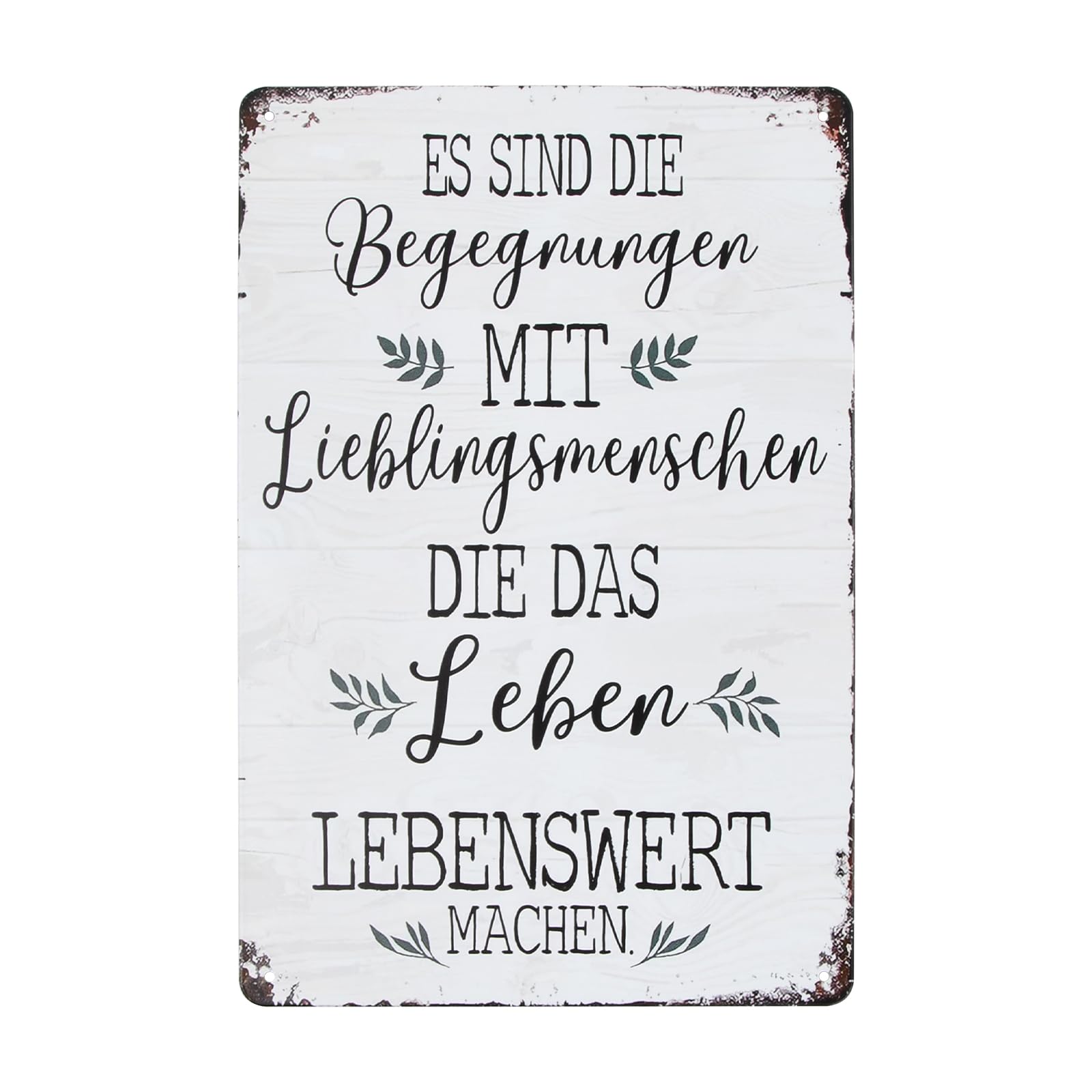 Vintage metalowy znak 20 x 30 cm metalowy plakat ścienny znak przyjaźni Vintage prezenty i dekoracje do domu