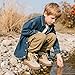 KIDSUN Toddler Boys Girls Boots Kids Work Boots Winter Snow Boot Lace Up Hiking Outdoor Shoes (Toddler/little Kid)