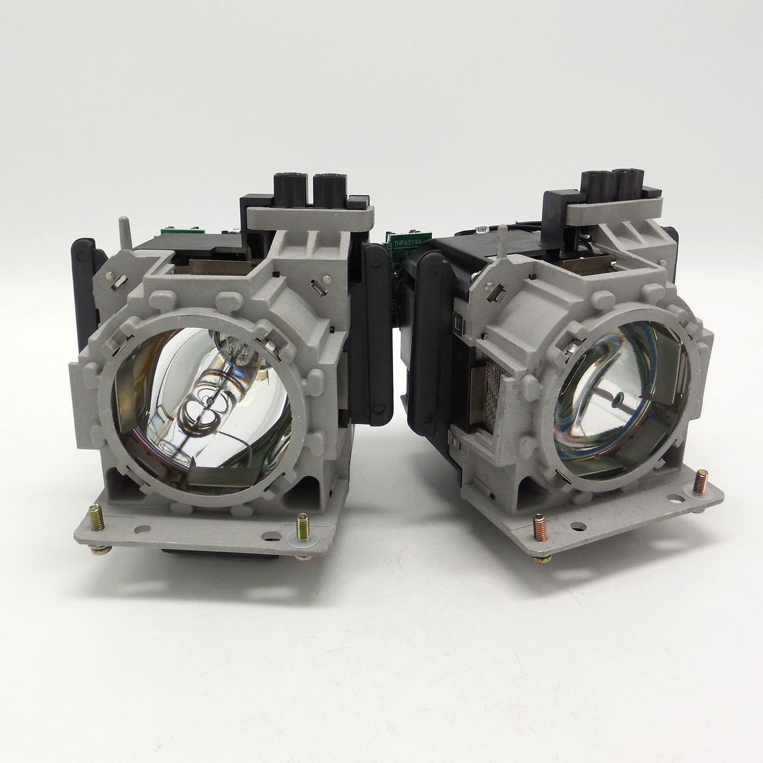 A+ Quality ET-LAD310w Replacement Projector Lamp with Housing Dual Lamps in Package Compatible with PANASONIC PT-DS110 PT-DW90 PT-DZ110 PT-DS100