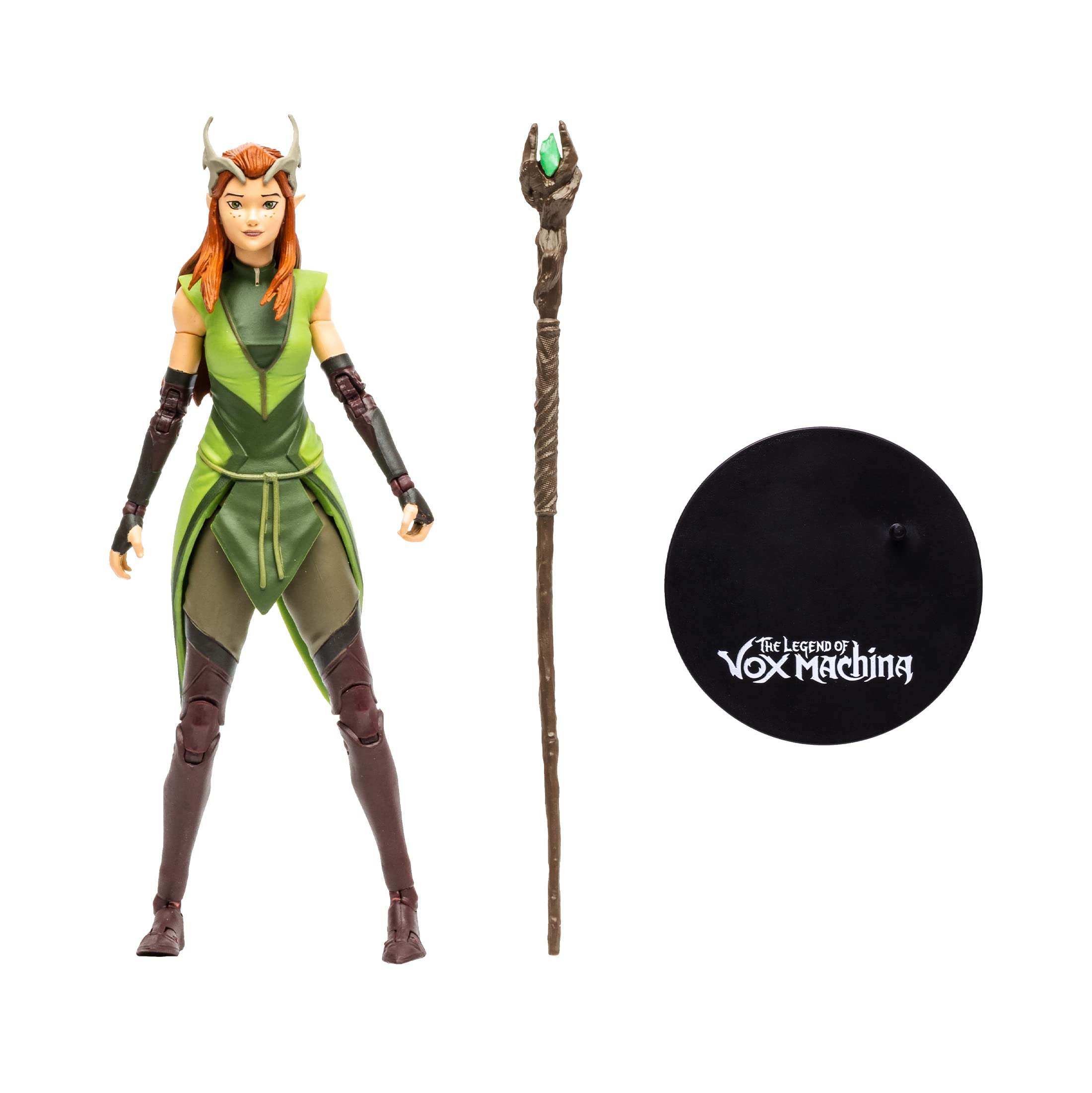 McFarlane Jouets, figurine d'action Critical Role Vox Machina Keyleth de 17,8 cm avec 22 pièces mobiles, figurine de rôle critique de collection avec base de support de collection - À partir de 14 ans