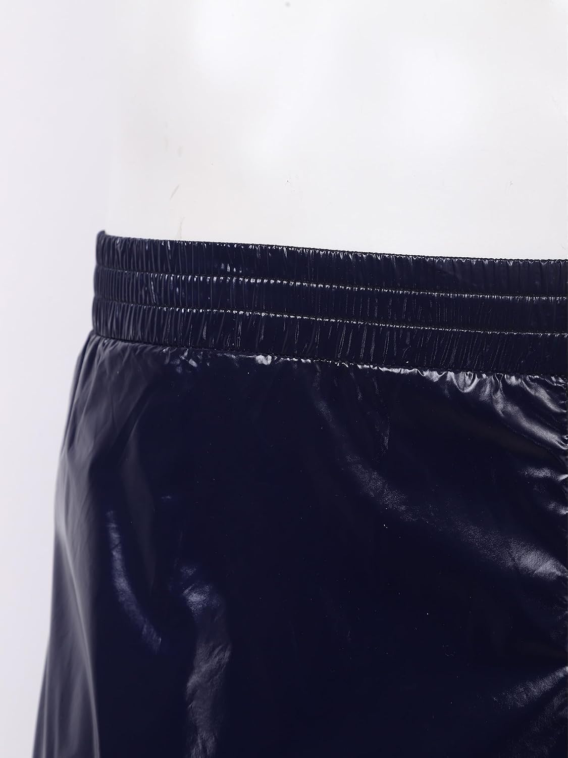 Mens Waterproof Tear Away Shorts Loose Trunks Underpants Leg Side Open Pants for Special Needs Clothing