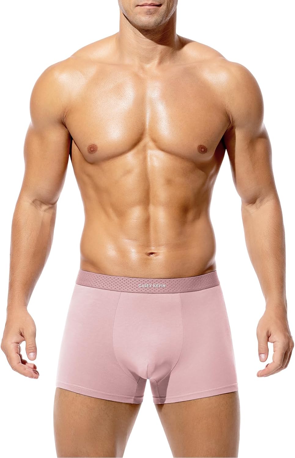Casey Kevin Mens Boxer Briefs Soft Cotton Underwear Moisture-Wicking Breathable Trunks Tagless Underpants for Men Pack - Image 2