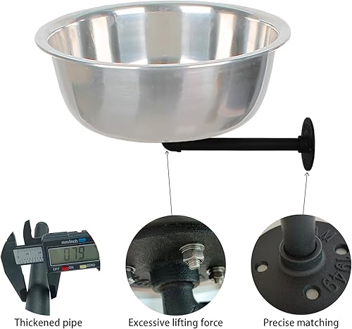 Miniatura 6 de Soporte de tiza para gimnasio, cuenco de tiza de gimnasio, recipiente de tiza adecuado para escalada en roca, levantamiento de pesas y varios