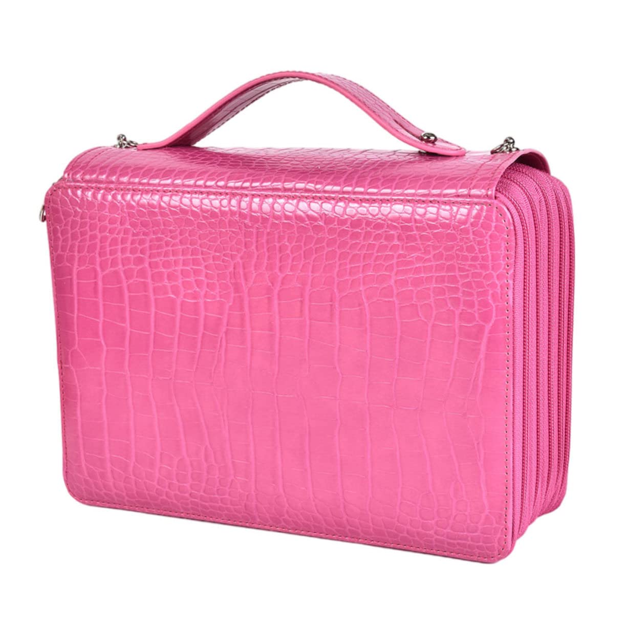 Hohopeti Per Capiente Pu Astuccio Slot Per Cancelleria Colore Rosa Per Scuola e