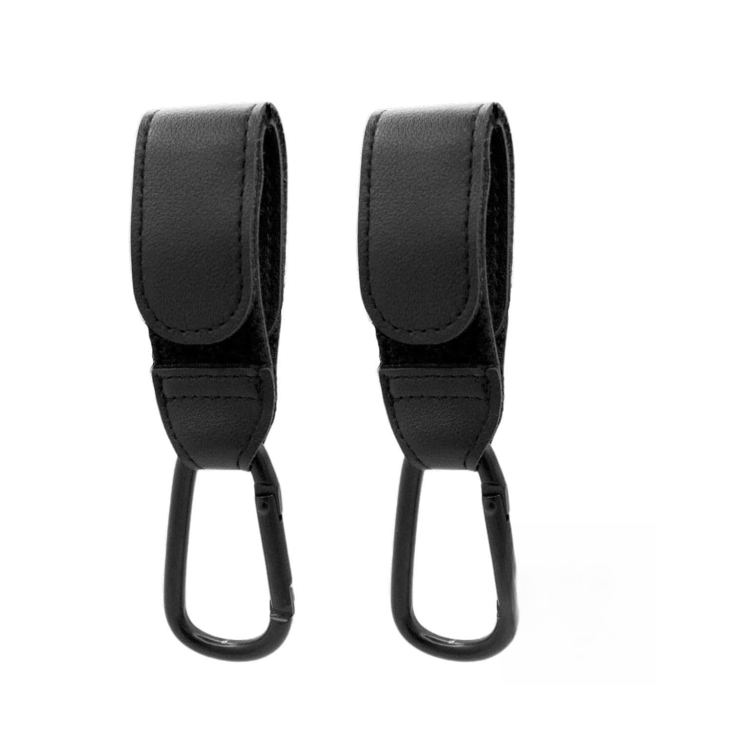 4 Pieces of Stroller Hooks, Thickened Metal Material, Large Hanging Buckle Shape, Stable Hanging Bag, Stroller Storage Pendant