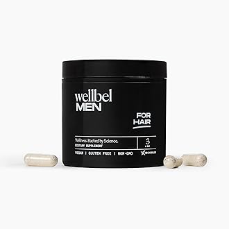 Men Clean Supplement for Hair, Skin, and Nails, Vegan, Gluten Free and Non GMO 90 Count