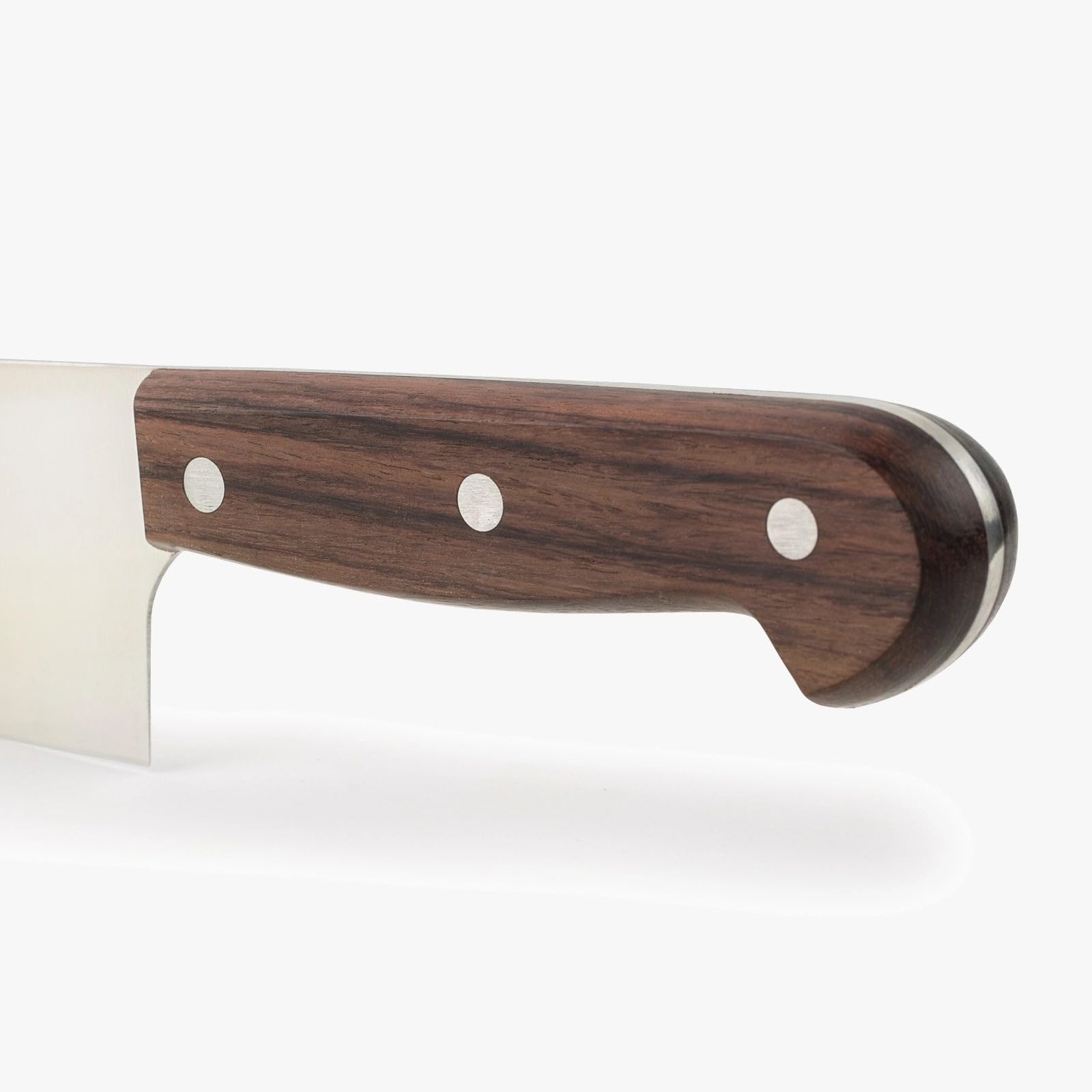 Arcos Cuchillo Cocinero Profesional - Hoja de Acero Inoxidable NITRUM 250 mm - Mango de Madera Palisandro - Corte Preciso y Duradero - Serie Atlantico