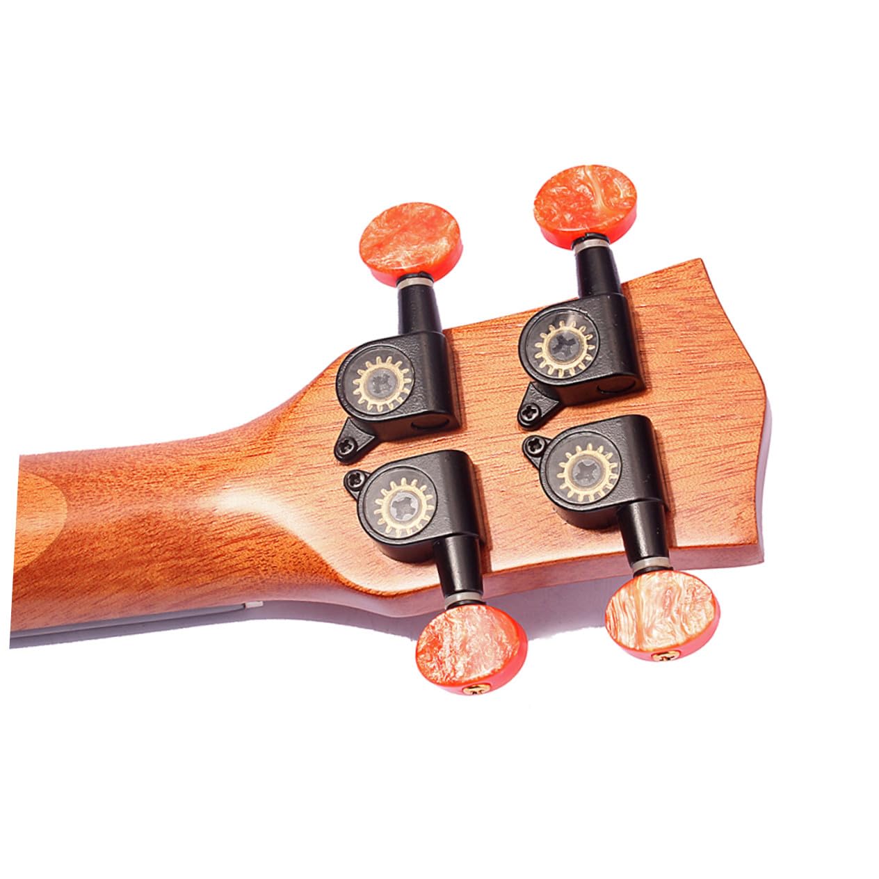 SUPVOX Kleiner Taschen Ukulele 4 Saiten Mit Schallloch Griffbrett Aus Fichte Und Mahagoni Reise Ukulele Für Kinder Und Anfänger 45 x 15 x 4,5cm Holz