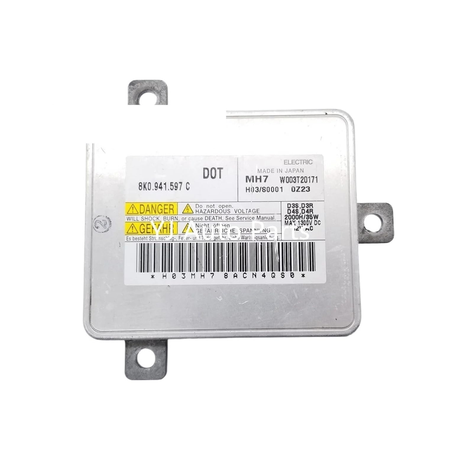 Rmwkrmogrf One Color 8K0.941.597 C D3s Ballast Xenon Headlight W003t20171 8K0941597c 1Pcs ﻿