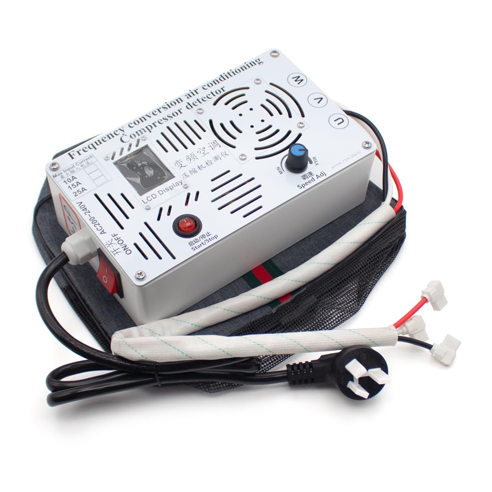 Probador de Compresores de Aire Acondicionado de Frecuencia Variable, Instrumento Universal de Prueba y Mantenimiento de Compresores de Frecuencia Variable (1-5HP)