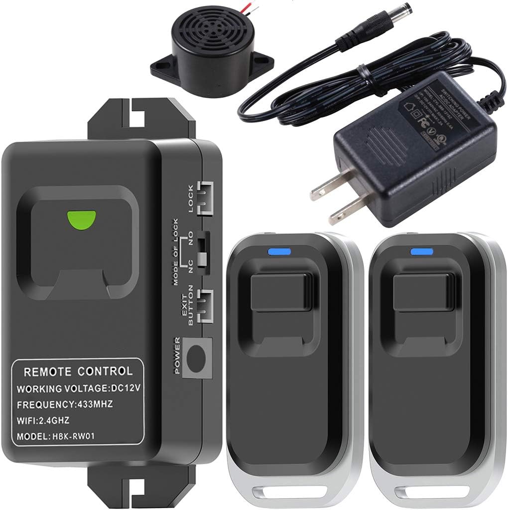 Hottest Sale UHPPOTE 2.4Ghz WiFi Remote Control Switch with DC Power Connector Specially Applied to Access Control Lock Promo Discount Up To 70% Off UHPPOTE 2.4Ghz WiFi Remote Control Switch with DC Power Connector Specially Applied to Access Control Lock