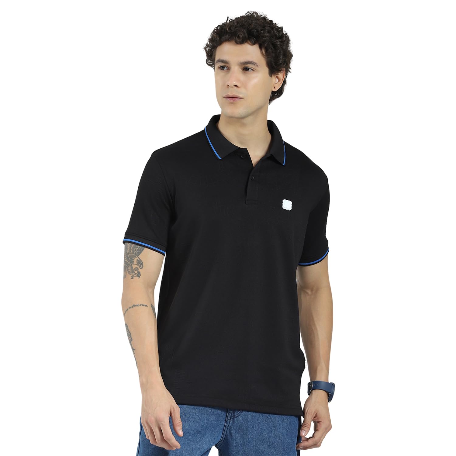 rock.it Men's Plaid Regular Fit T-Shirt-picture-27