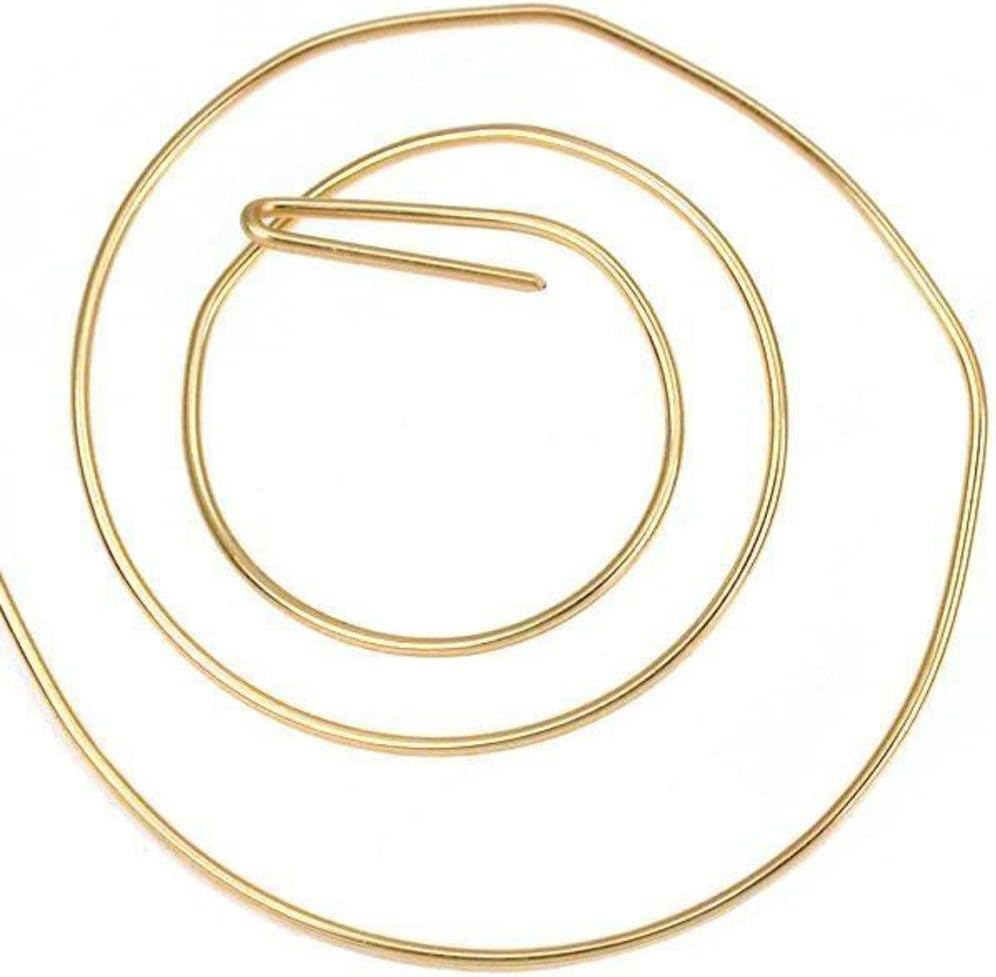 14K Gold Filled Wire Half Round/Half Hard 22 Gauge-5 Ft