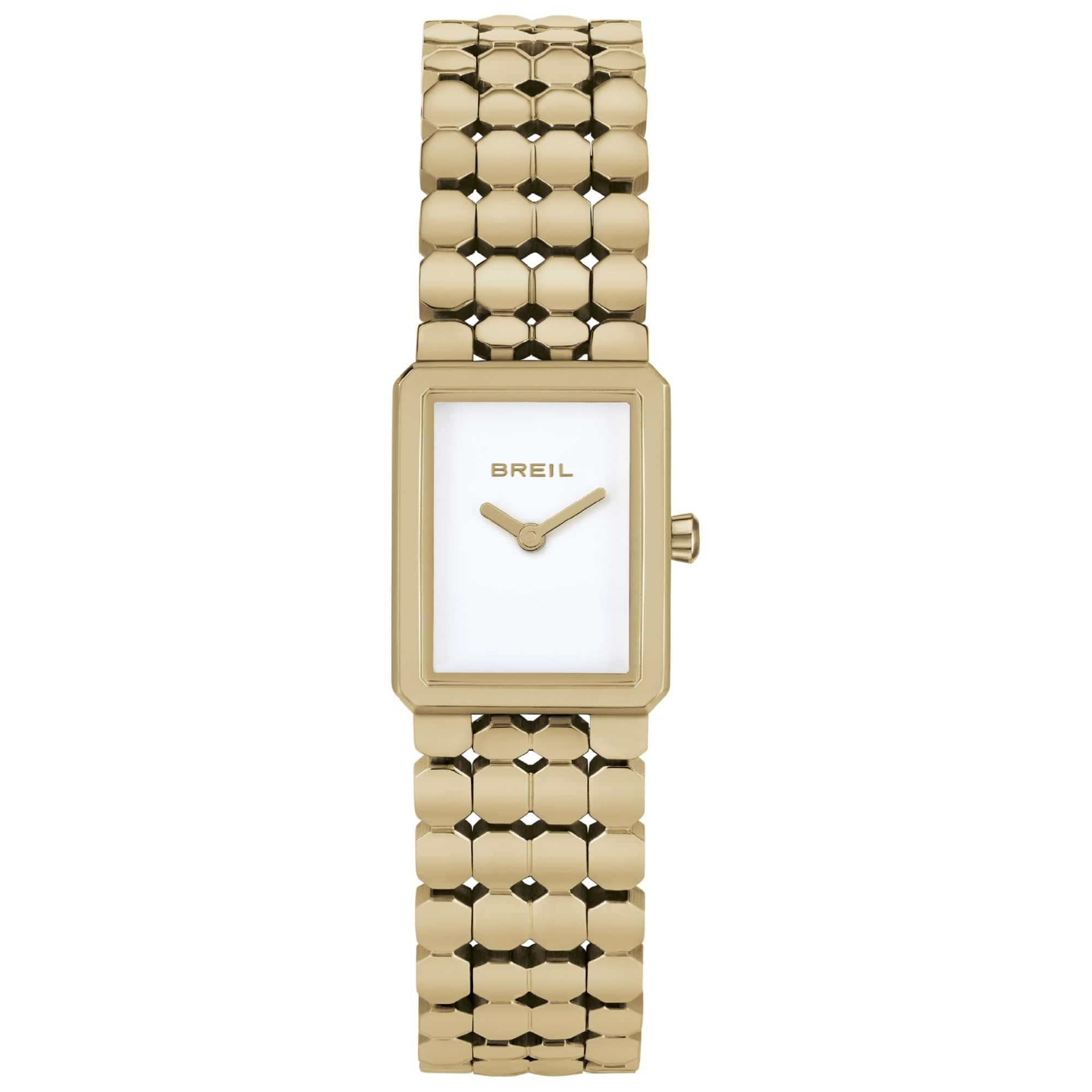Breil Orologio Donna, Bracciale in Acciaio, Cassa 24 cm | Collezione MOTIF, Movimento Quarzo Analogico, Resistente all'acqua 50 metri, Idee regalo Donna