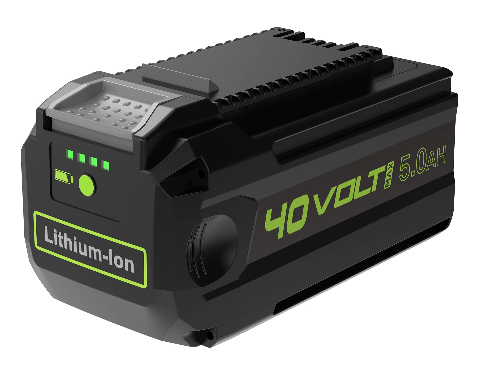 New 40V 5000Mah Battery Replacement for Greenworks 40V 5.0Ah Lithium-Ion Battery,Compatible with All your Greenworks 40V tools.