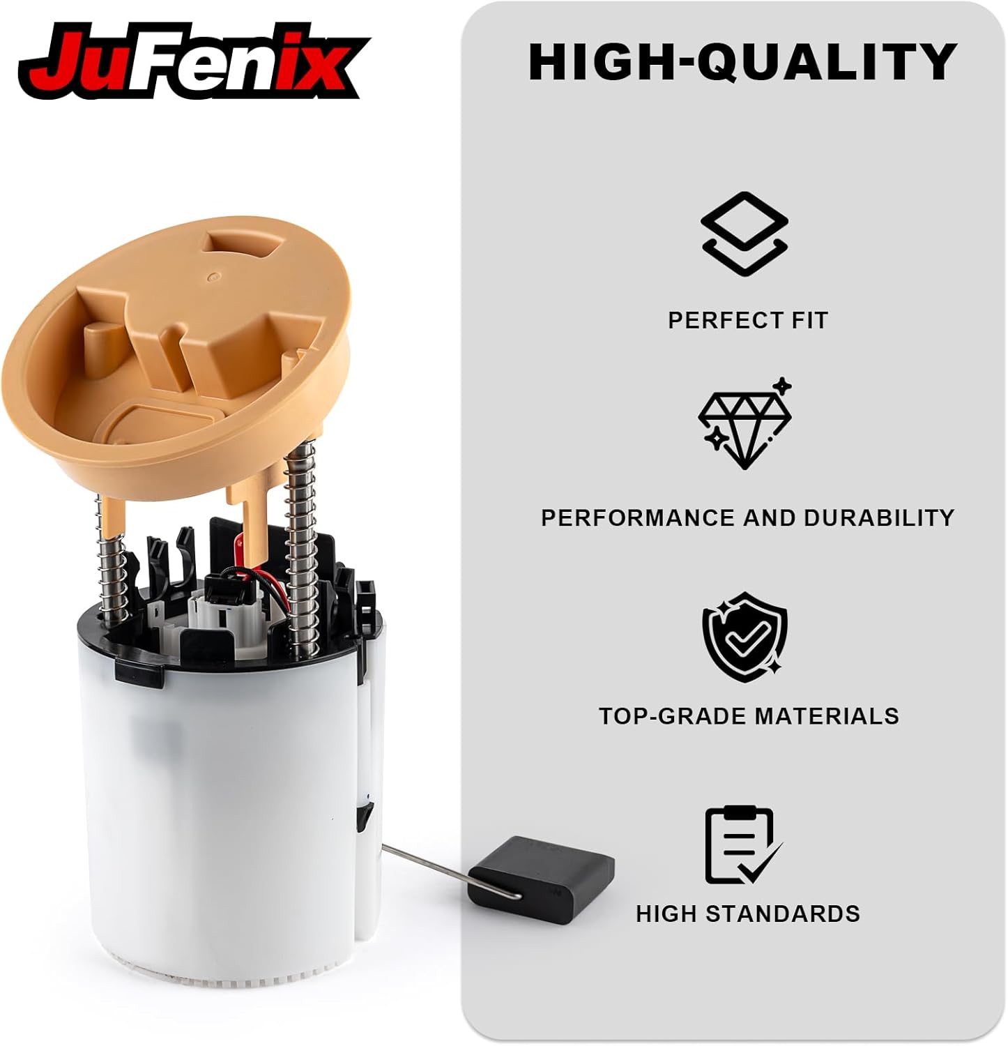Electric Fuel Pump Module Assembly Compatible with 2003 2004 2005 Mercedes-Benz E320 2006-2009 E350 E500 CLS500 CLS550 Replace W211 E8530M B5029M 2114702994 Right Side