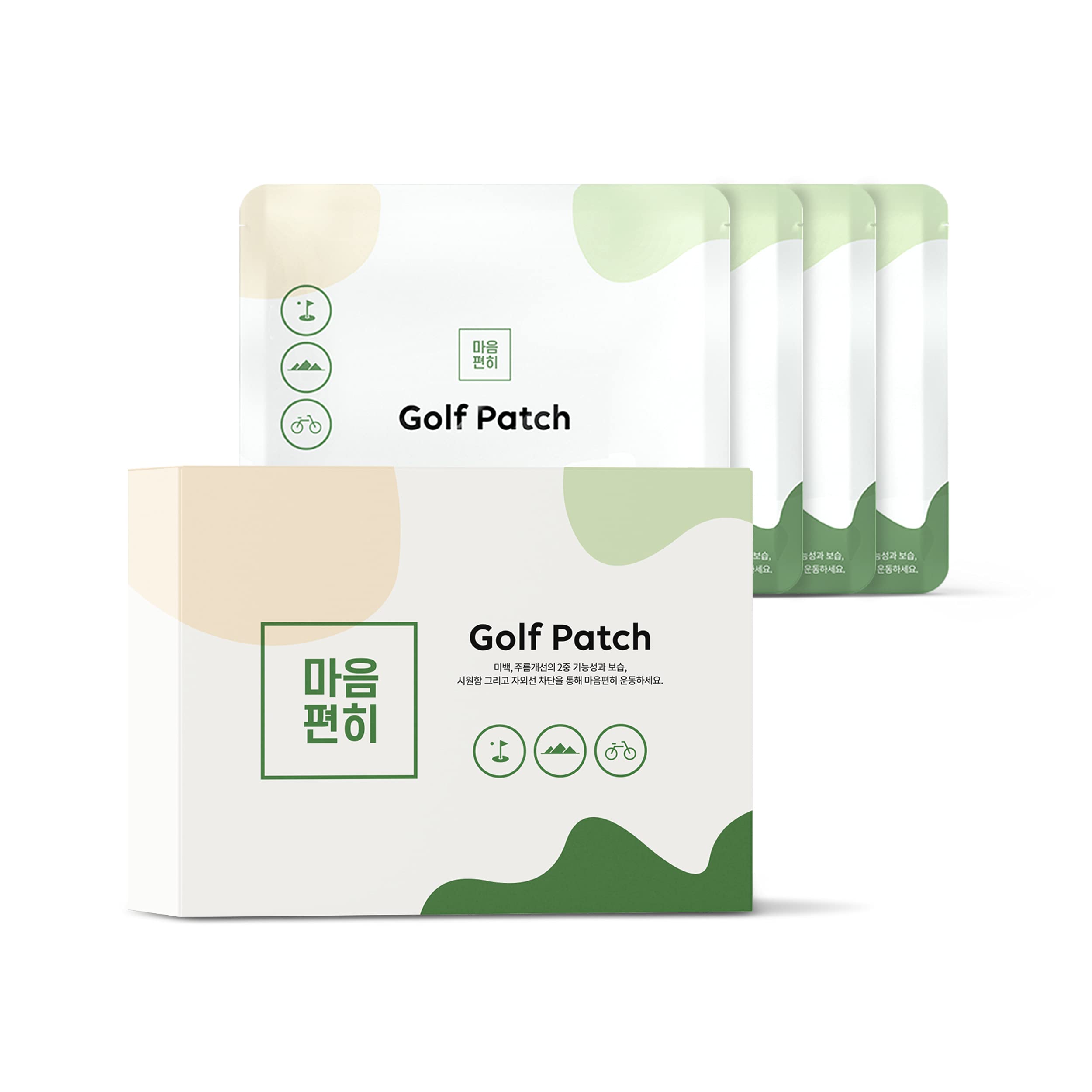 LeMouton UV Sun Protection Golf Patch Sunscreen Gel Tape, Outdoor