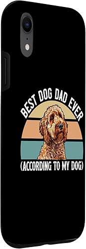 Miniatura 3 de Best Dog Dad Ever According to My Goldendoodle Funny Doodle Case for iPhone XR