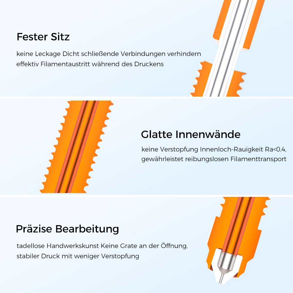 Creality K2 Plus Combo Hotend, Original Keramik-Heizblock-Kit, Einhorn-Schnellwechsel-Düsen-Kit, 350°C Hochtemperaturbeständigkeit, integriertes Ganzmetall-Design für Creality K2P Combo/ K2 Plus