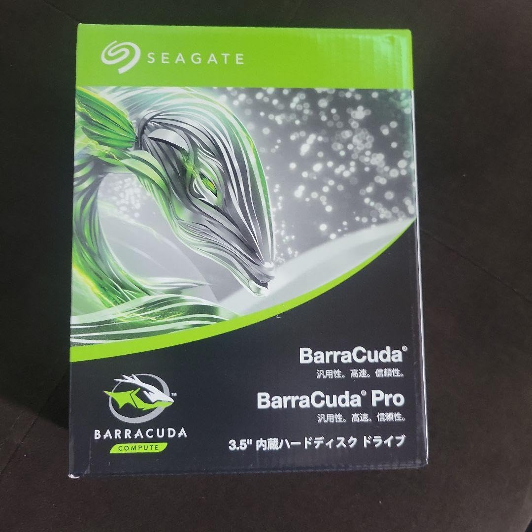 Amazon.co.jp: Seagate BarraCuda 3.5インチ 6TB 内蔵 ハードディスク 