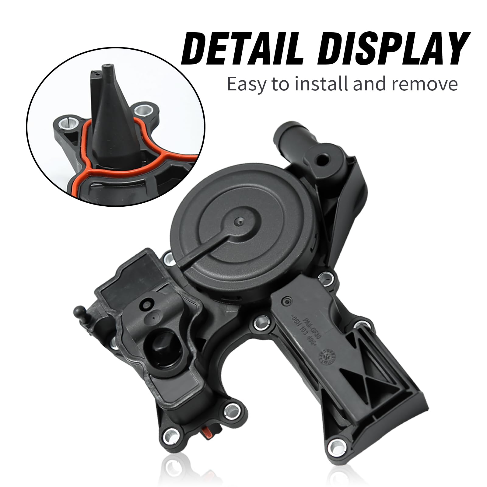ZUDKSUY 06H103495A Engine Crankcase Vent Valve, Oil Separator