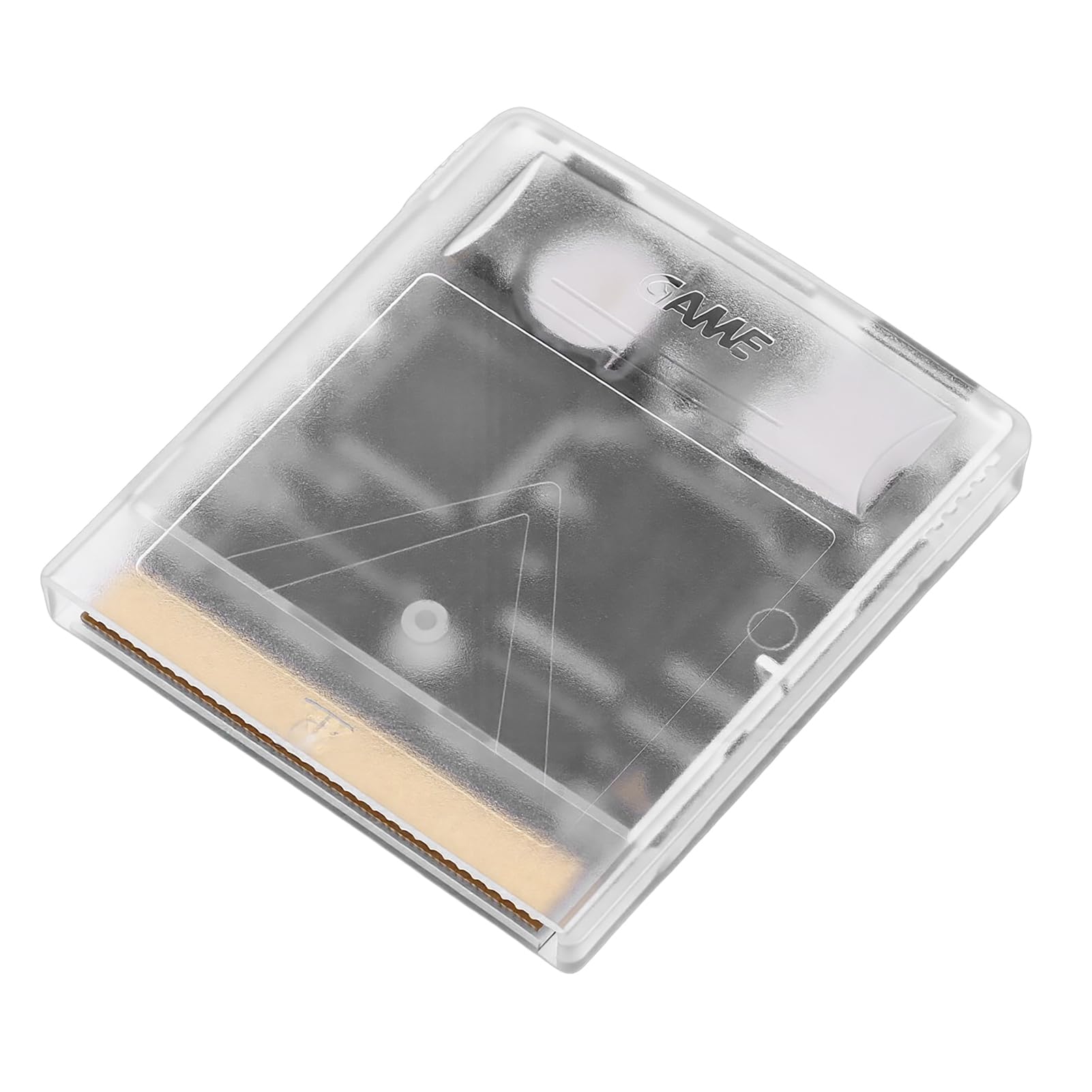 Carte Mémoire Intégrée de 8 Go pour Gameboy Color et Gameboy Advance, avec Prise en Charge de MBC1 MBC2 MBC3 MBC5, Jeu Rétro Multifonctionnel pour Jeux Classiques (Blanc Transparent)
