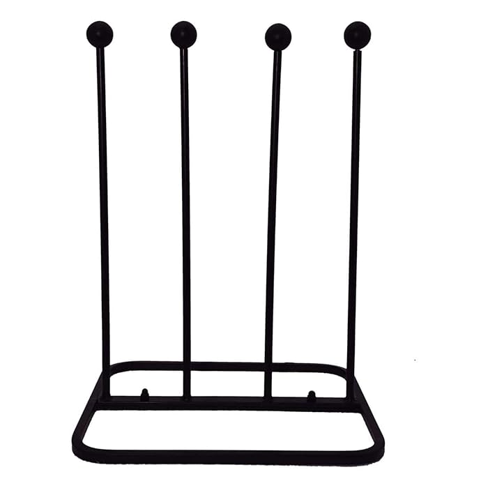 Buy NEEZ Welly Boot Rack, Wellington Cast Iron Boot Stand, Indoor