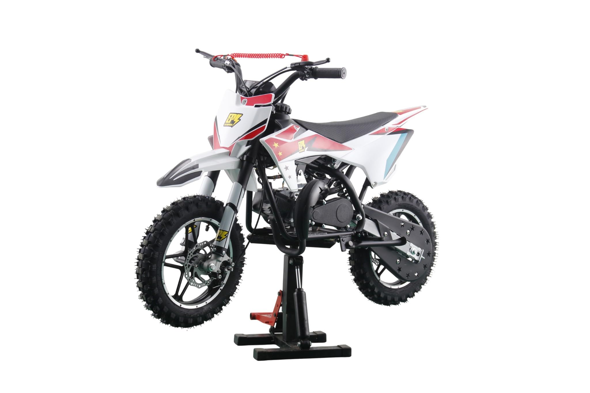 Moto enfant - Mini moto thermique 2 temps 49cc Rouge