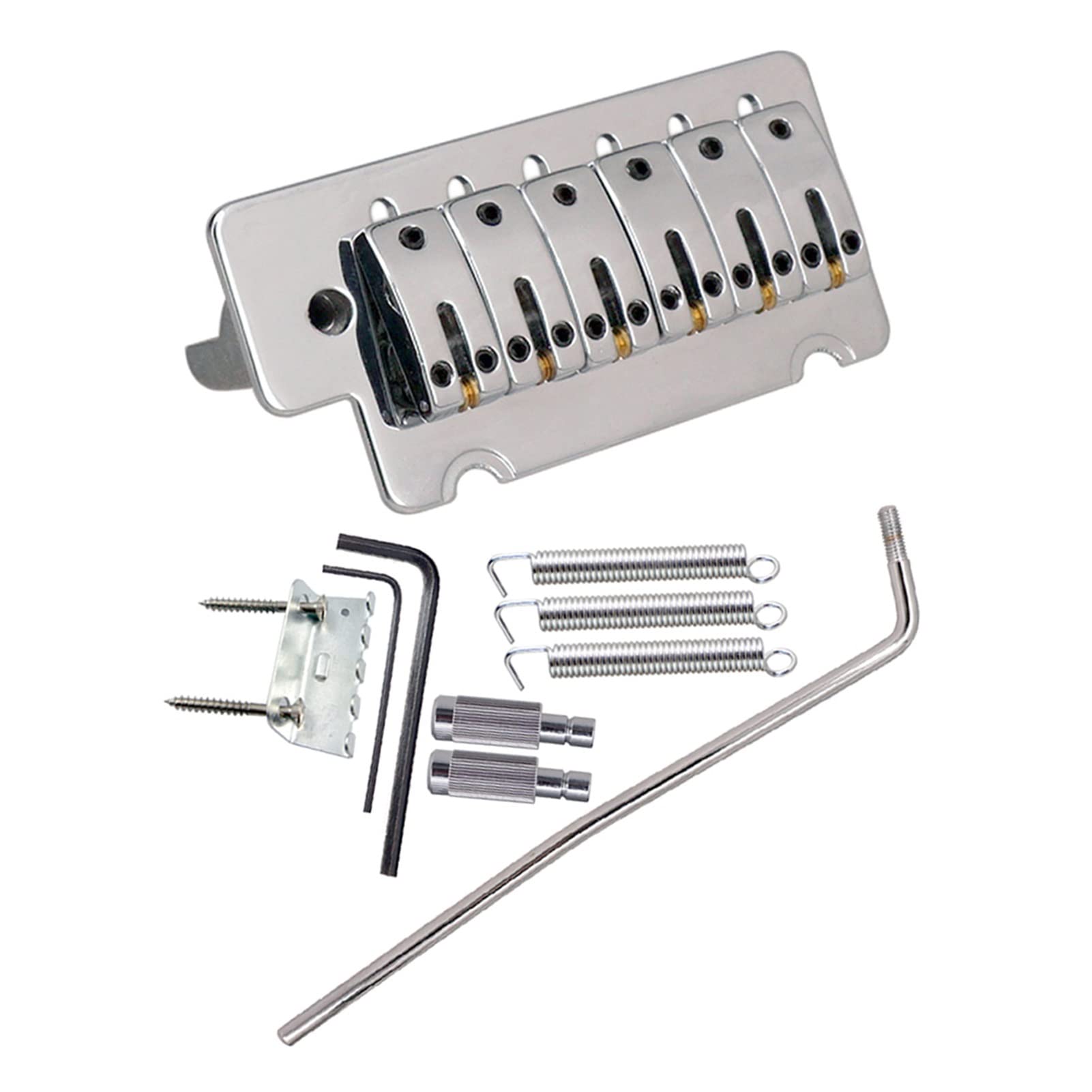 Parti di ricambio chitarra Set Di Blocchi Tremolo Per Chitarre Elettriche A 6 Corde Per Mancini Con Ponte A Sella A Rullo