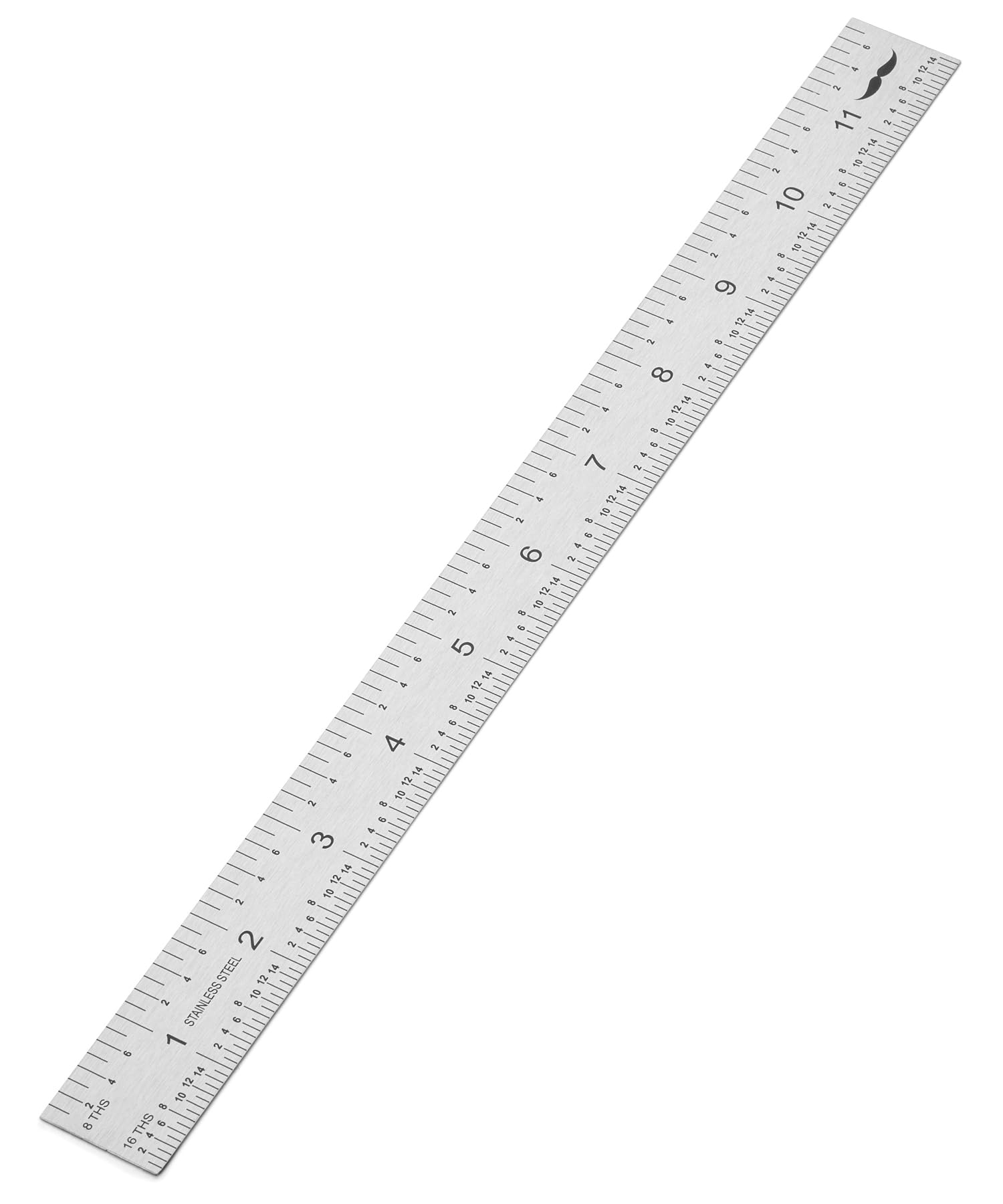 Mr. Pen Silver - Set Of 4 Machinist Rulers (6, 8, 12, 35.6 Cm), Metric Ruler, Millimeter Ruler