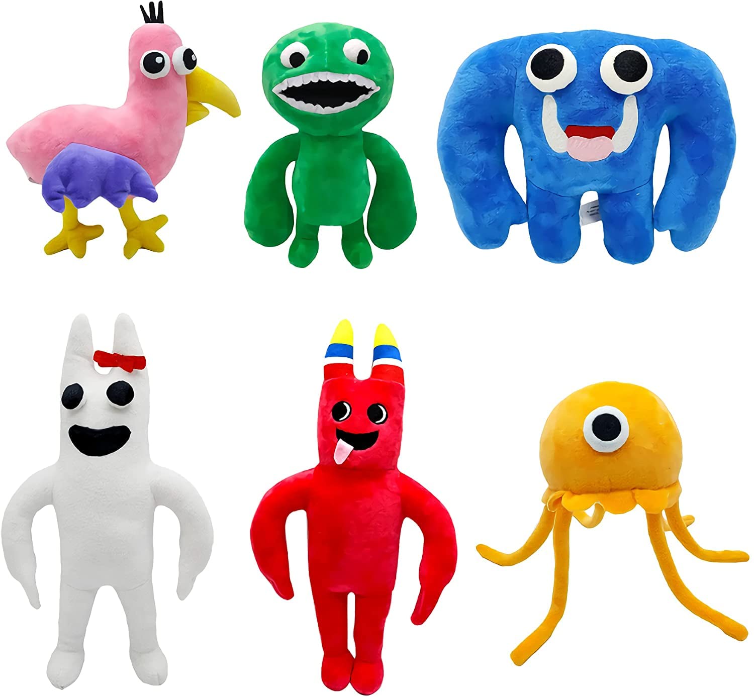 Peluche Garten Of Banban - Banban Et Jumbo Josh - Doudou Doux - Cadeau Fan Jeu Vidéo