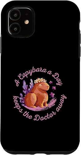 Miniatura 10 de iPhone 12 mini A Capybara a Day Capy Water Pig Pet Girl Case