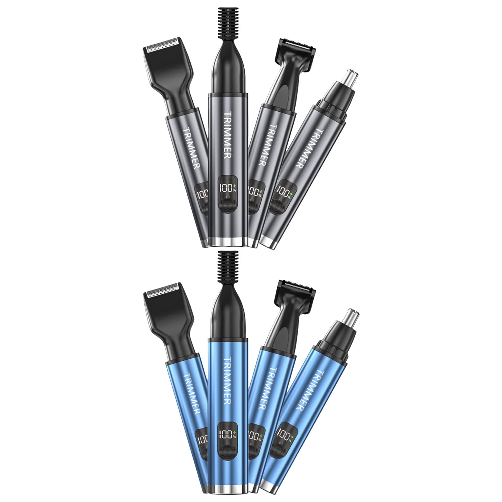 Rasoio per capelli naso Strumento da barba elettrico 4 in 1 Dispositivo per la toelettatura Rasoi elettrici Strumento per la toelettatura ricaricabile USB Dispositivo portatile