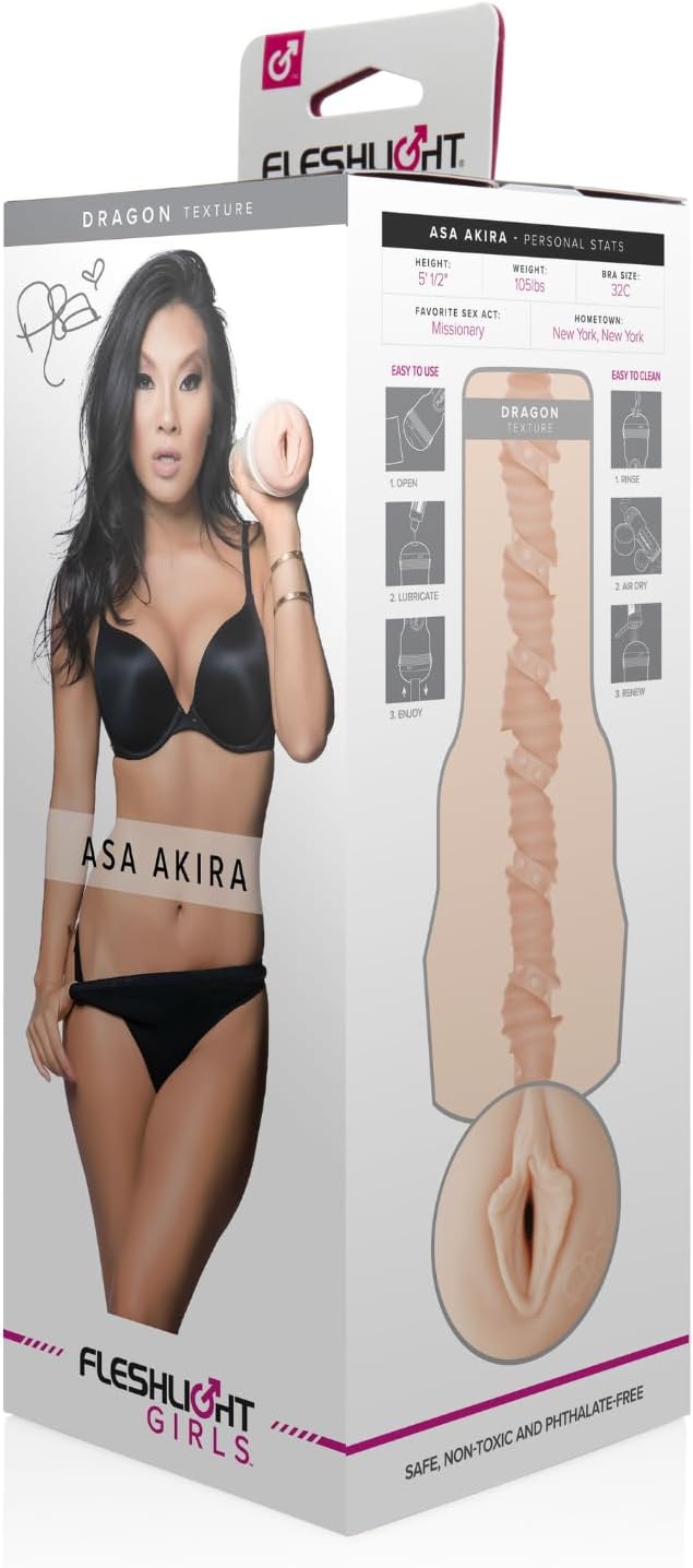 Fleshlight Girls| ASA Akira | Dragon | Realistic Male Masturbator